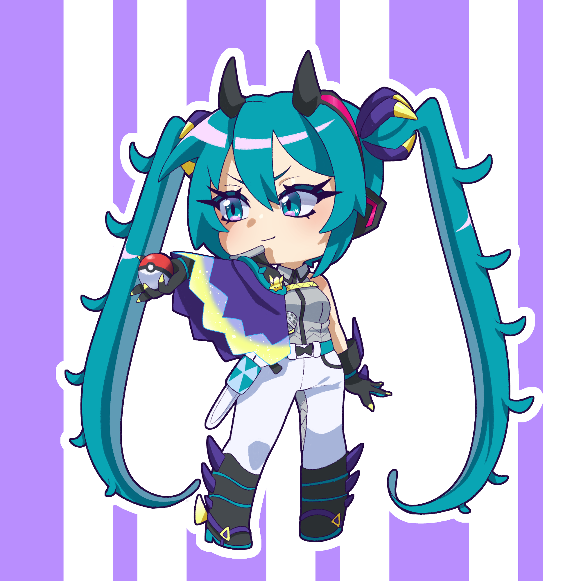 Dragon Type Miku Vinyl Sticker