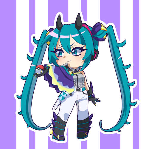 Dragon Type Miku Vinyl Sticker