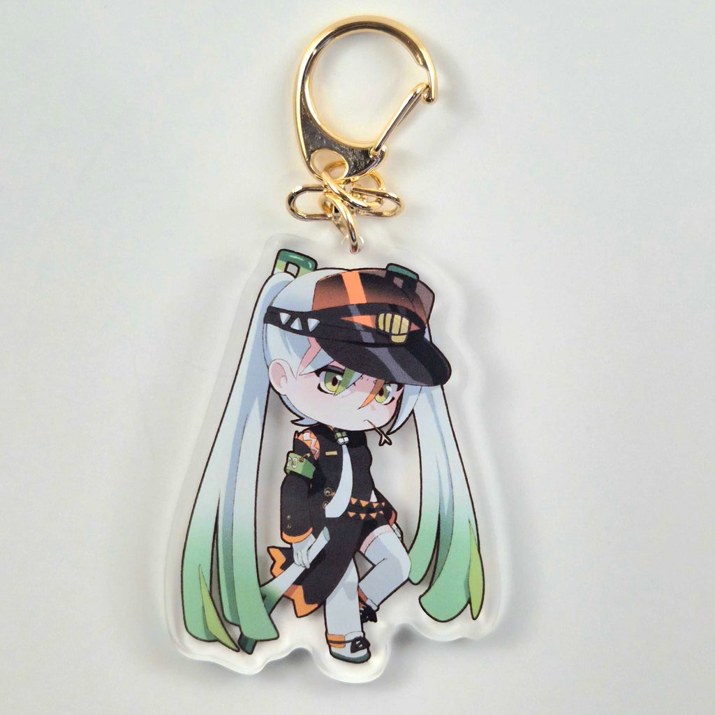 Fighting Type Miku Acrylic Keychain