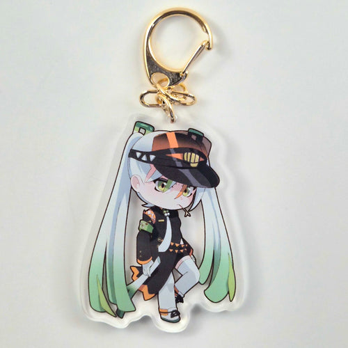 Fighting Type Miku Acrylic Keychain
