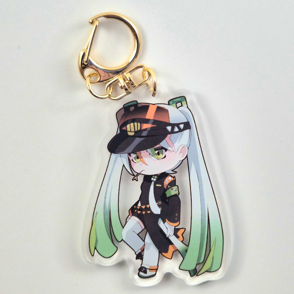 Fighting Type Miku Acrylic Keychain