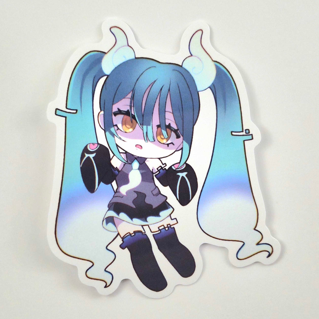 Ghost Type Miku Vinyl Sticker