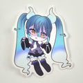 Ghost Type Miku Vinyl Sticker