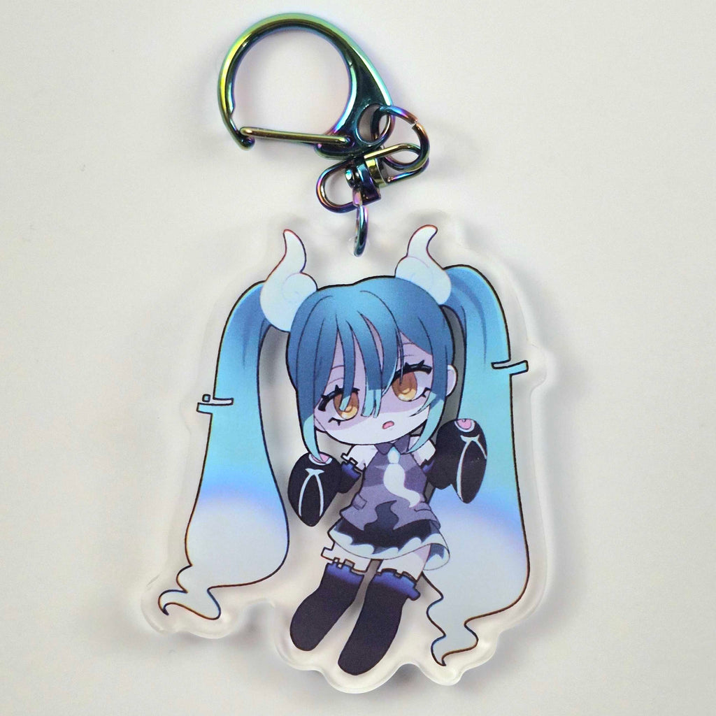 Ghost Type Miku Acrylic Keychain