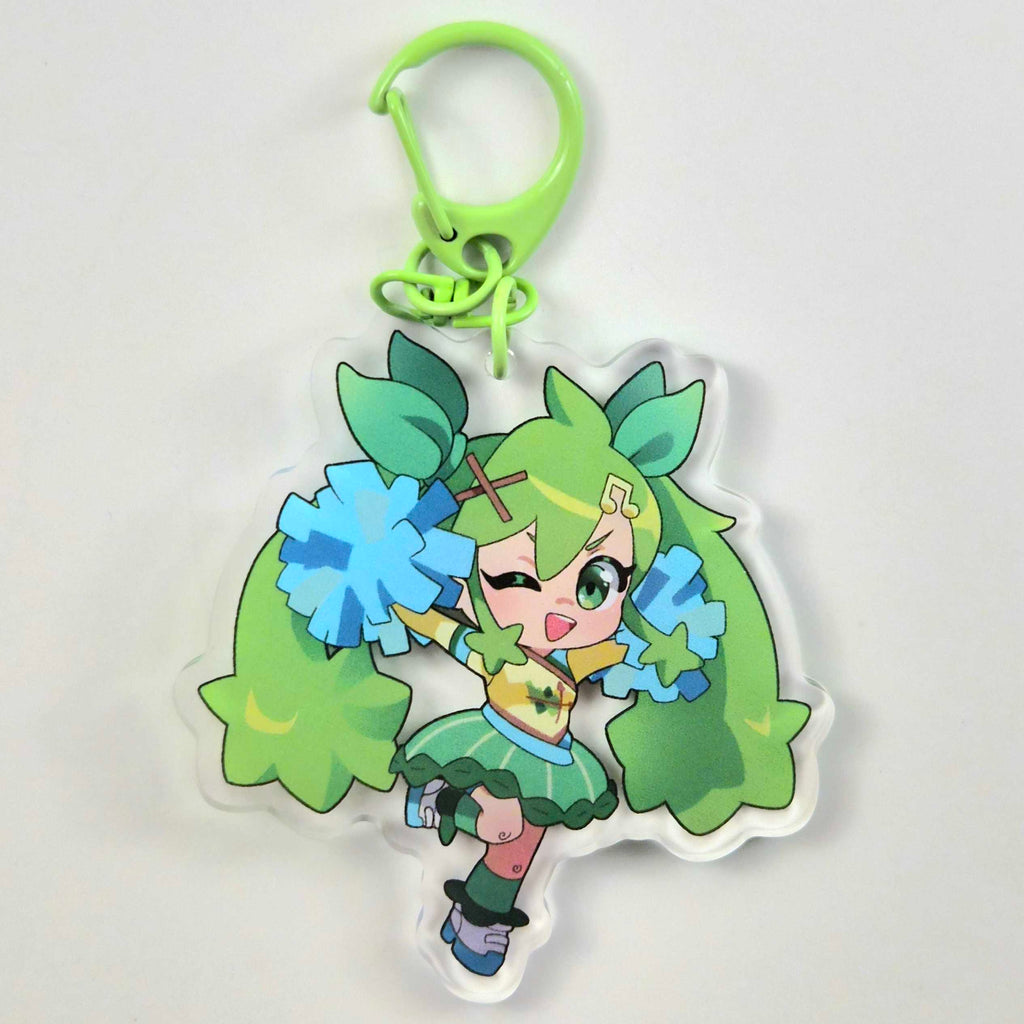 Grass Type Miku Acrylic Keychain