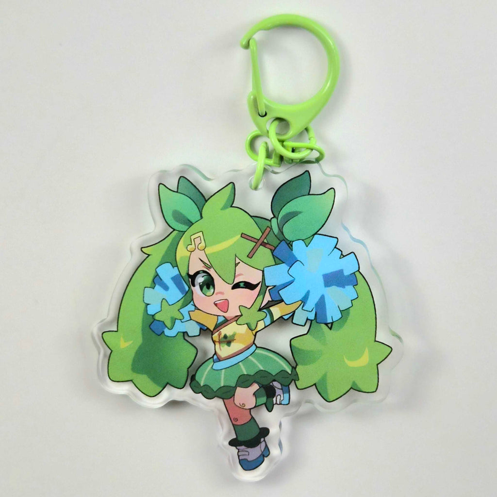 Grass Type Miku Acrylic Keychain