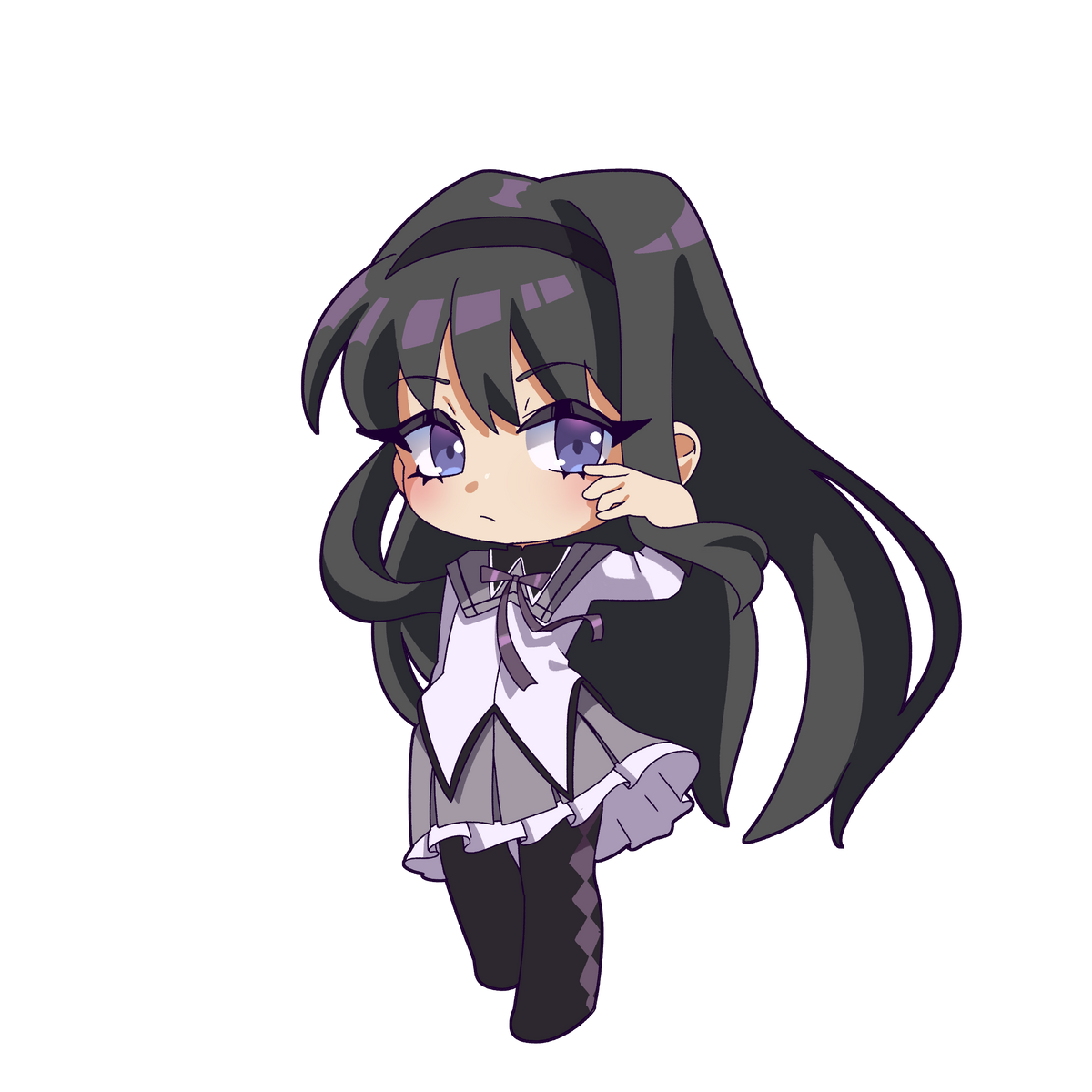 Homura Sparkly Vinyl Sticker