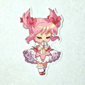 Madoka Sparkly Vinyl Sticker