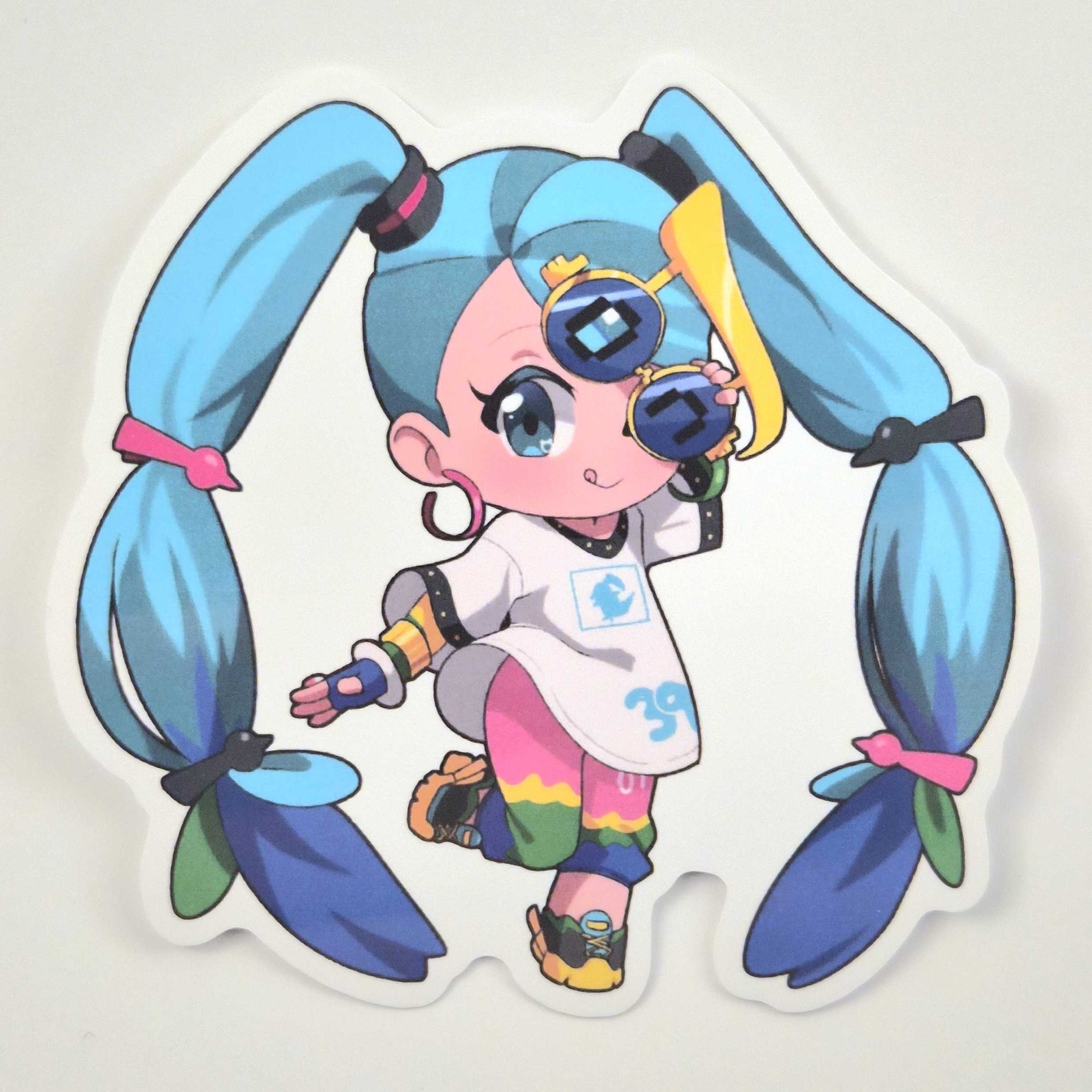 Normal Type Miku Vinyl Sticker
