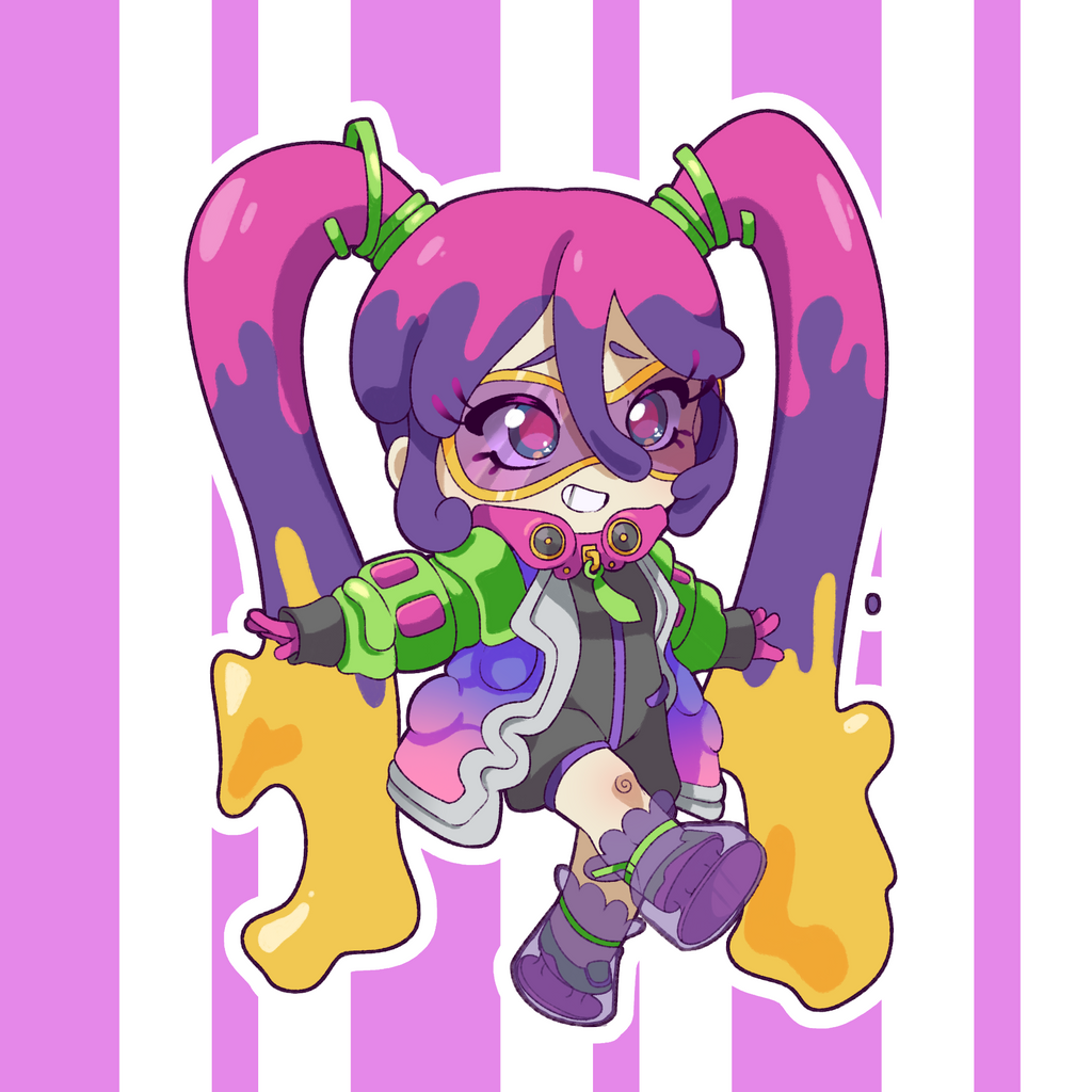 Poison Type Miku Vinyl Sticker
