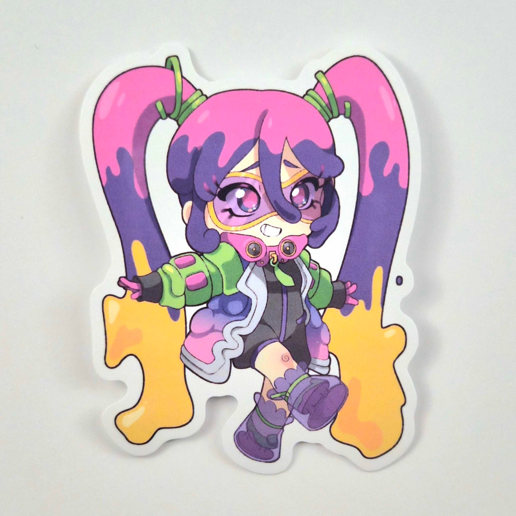 Poison Type Miku Vinyl Sticker