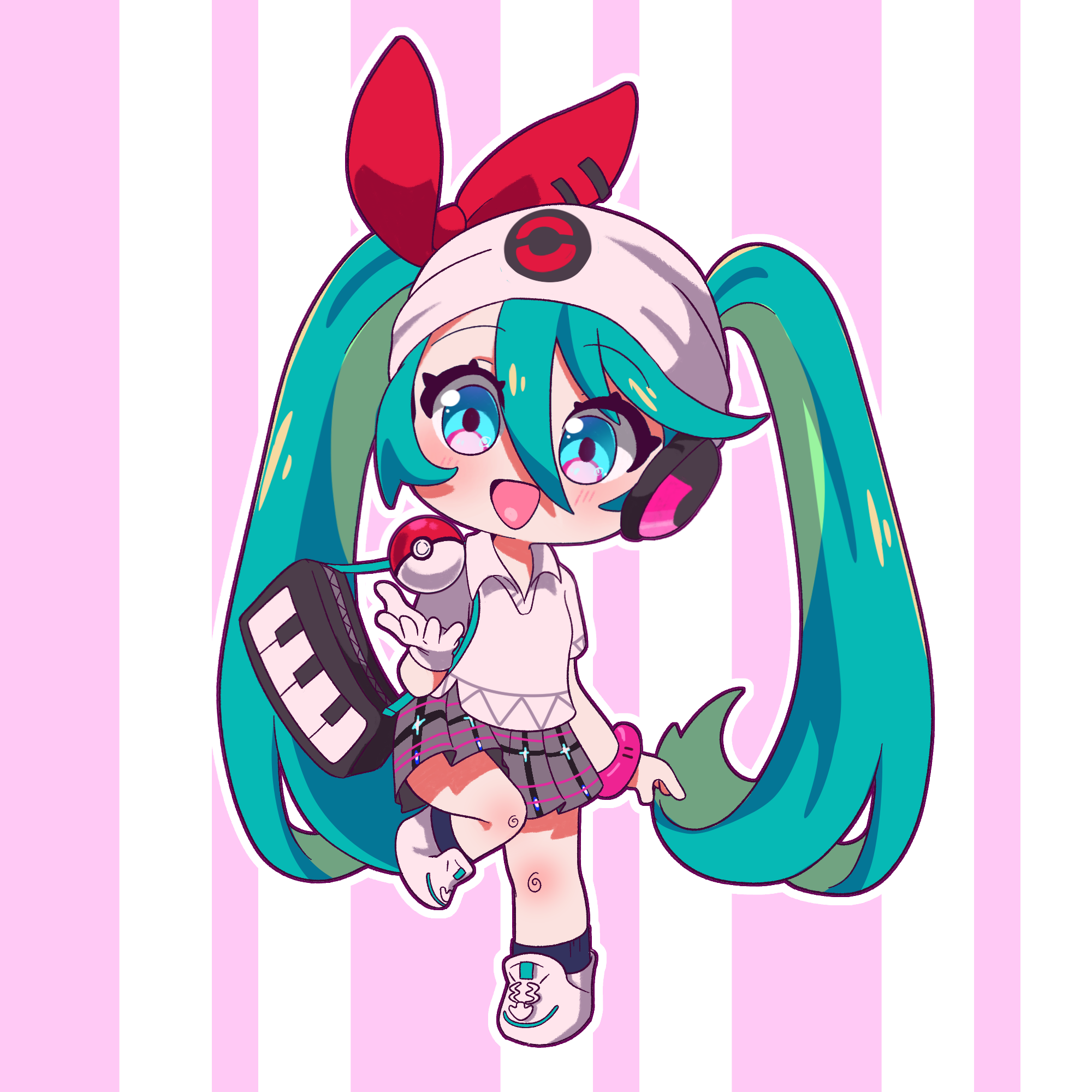 Psychic Type Miku Acrylic Keychain