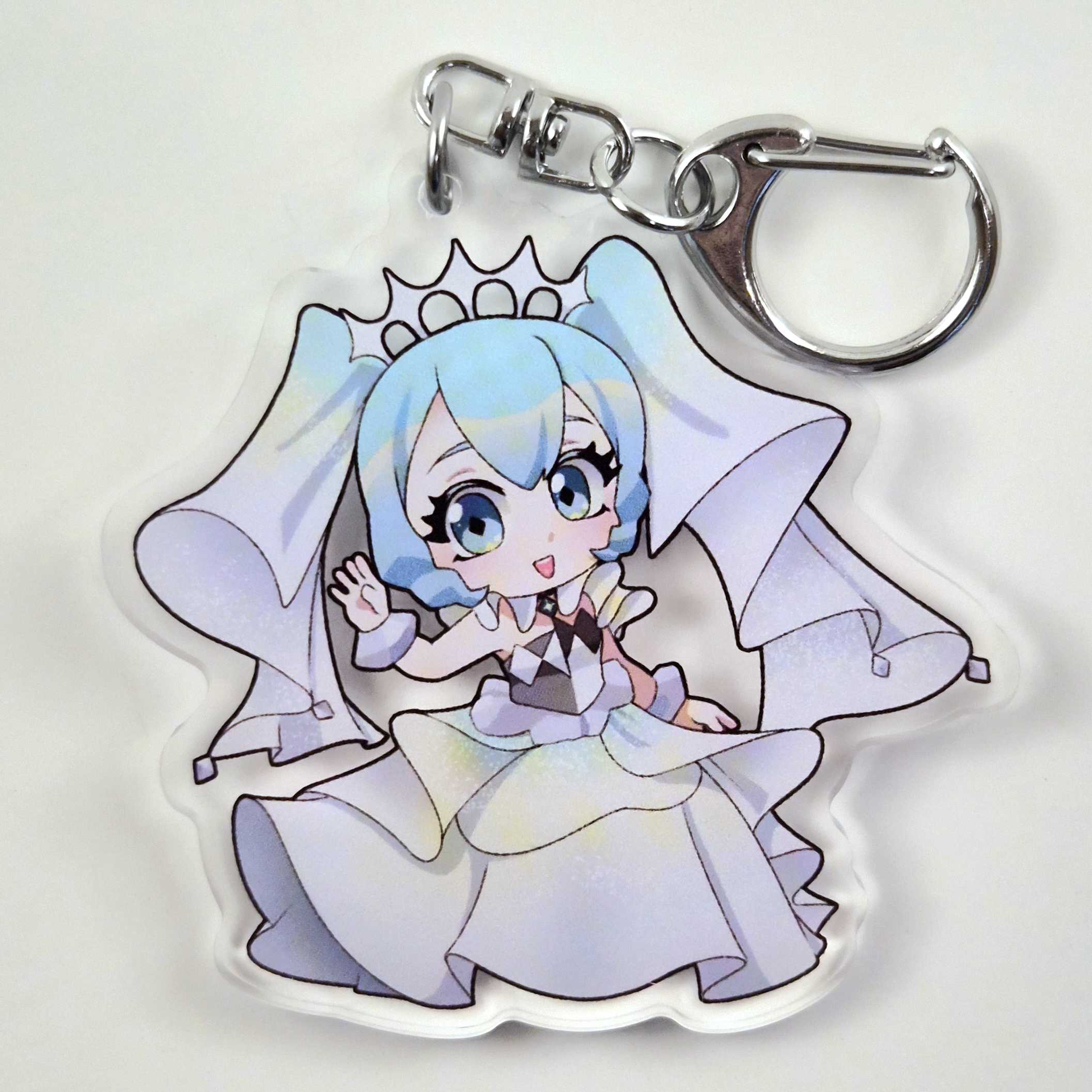 Rock Type Miku Acrylic Keychain