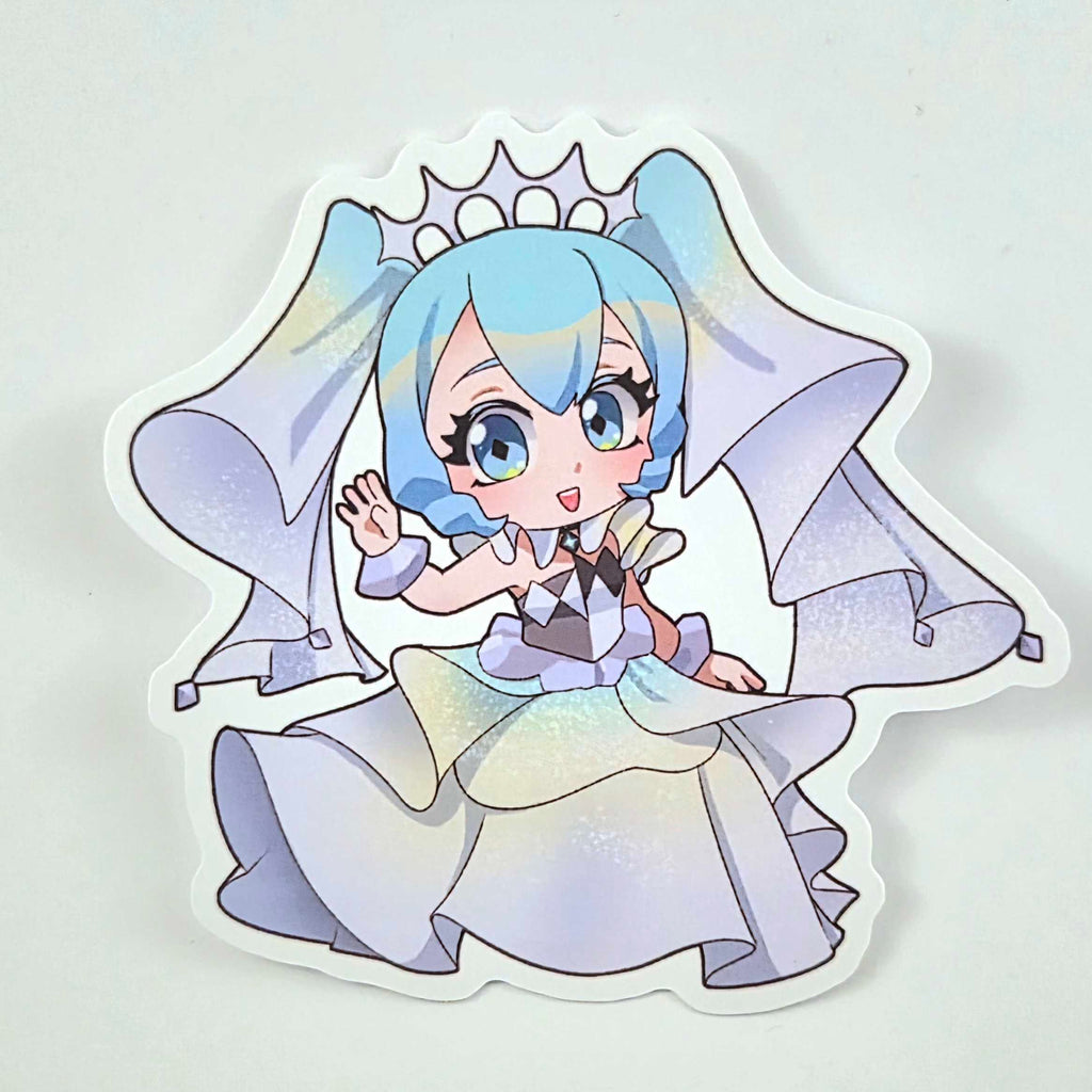 Rock Type Miku Vinyl Sticker