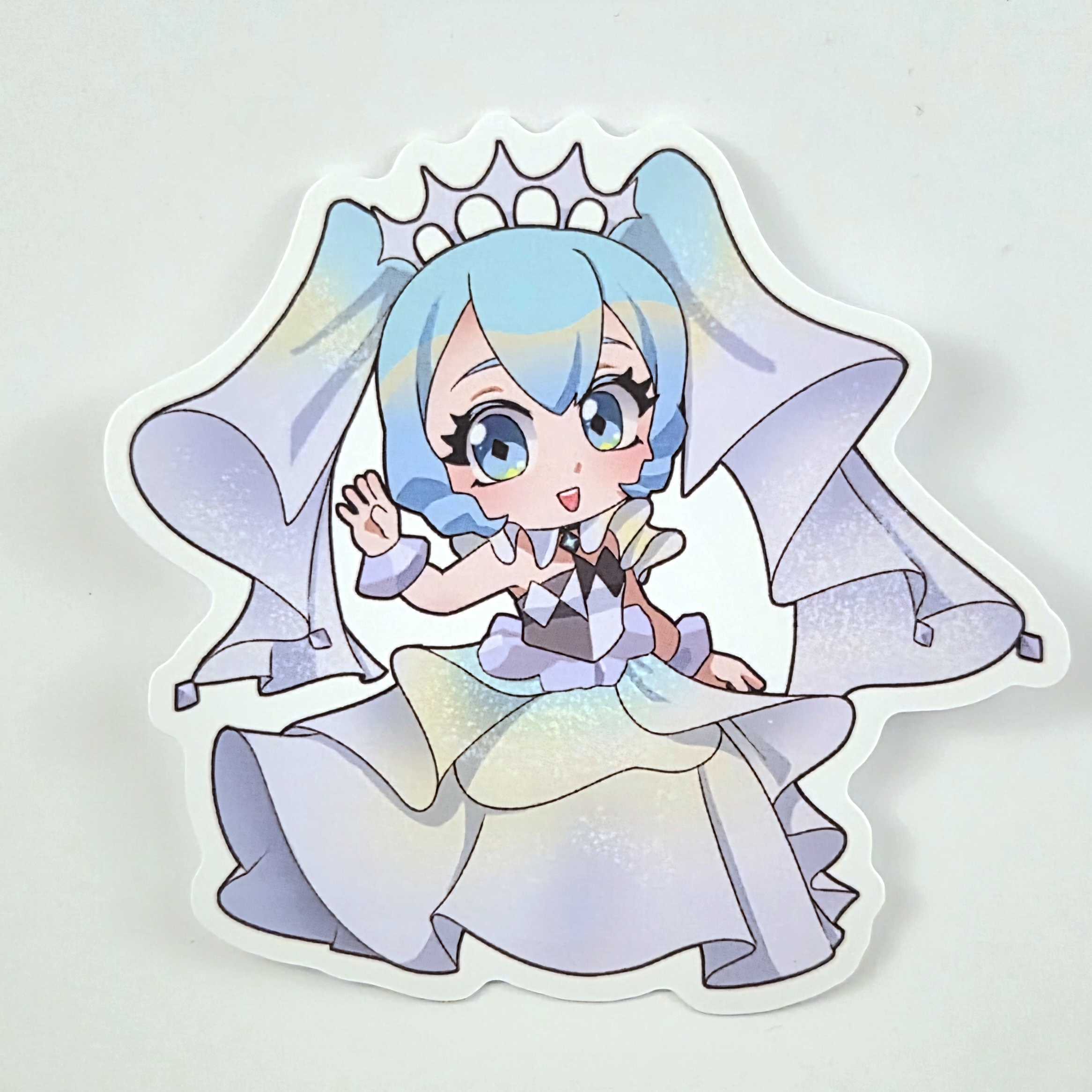 Rock Type Miku Vinyl Sticker