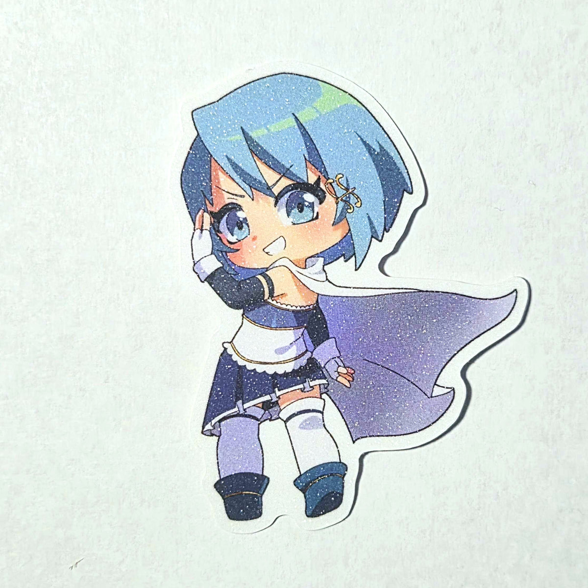Sayaka Sparkly Vinyl Sticker