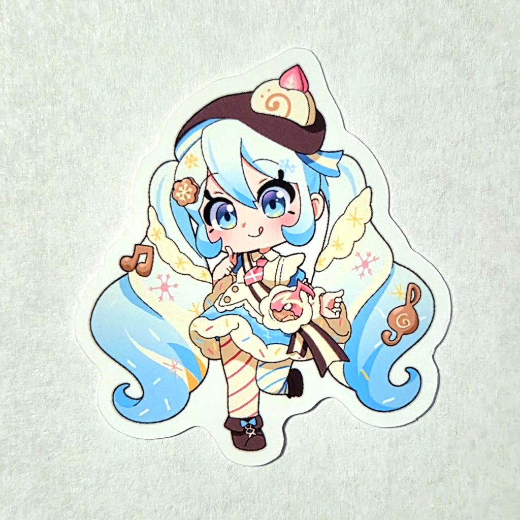 Snow Miku 2026 Mini Vinyl Sticker