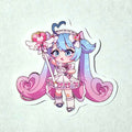 Snow Miku 2027 Mini Vinyl Sticker