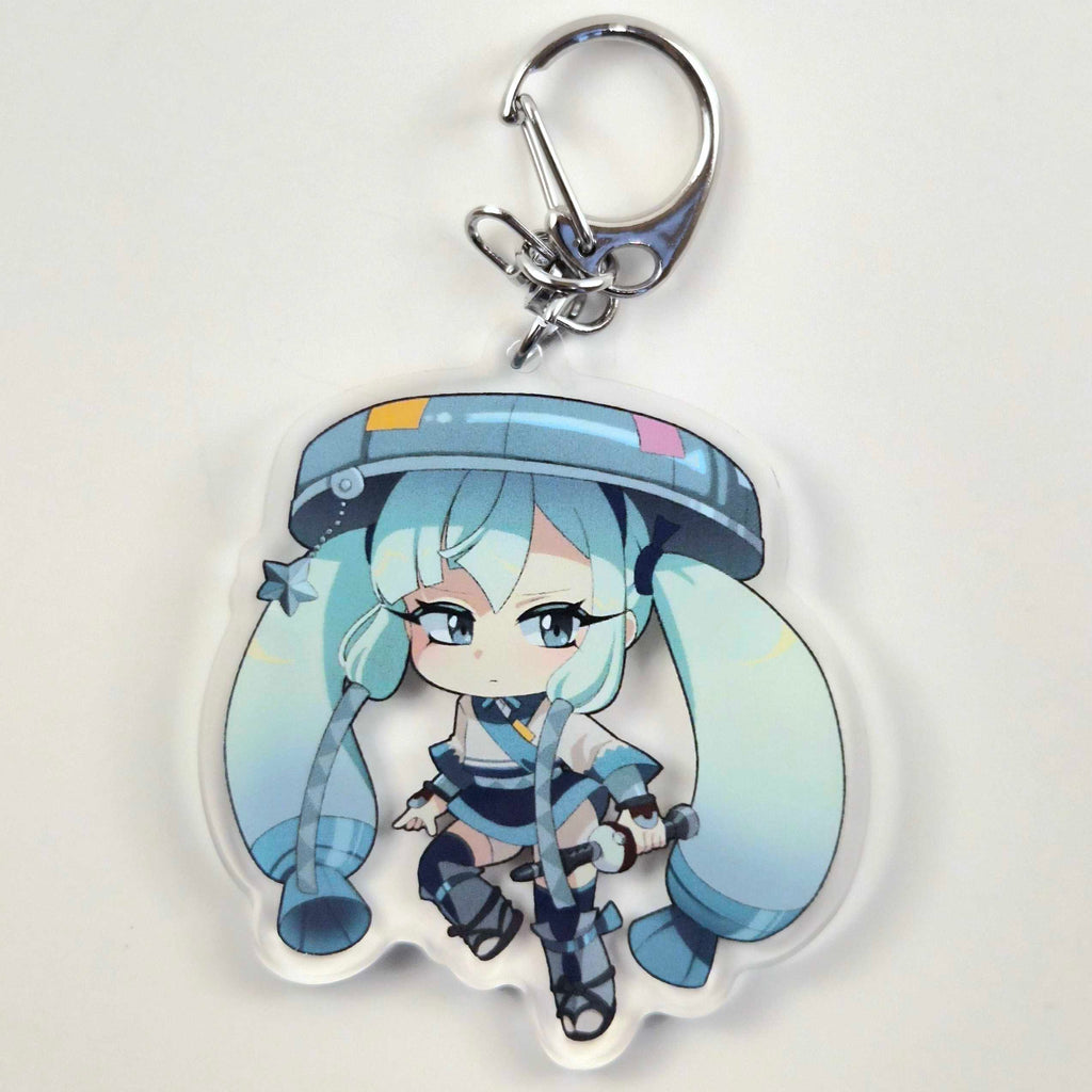 Steel Type Miku Acrylic Keychain