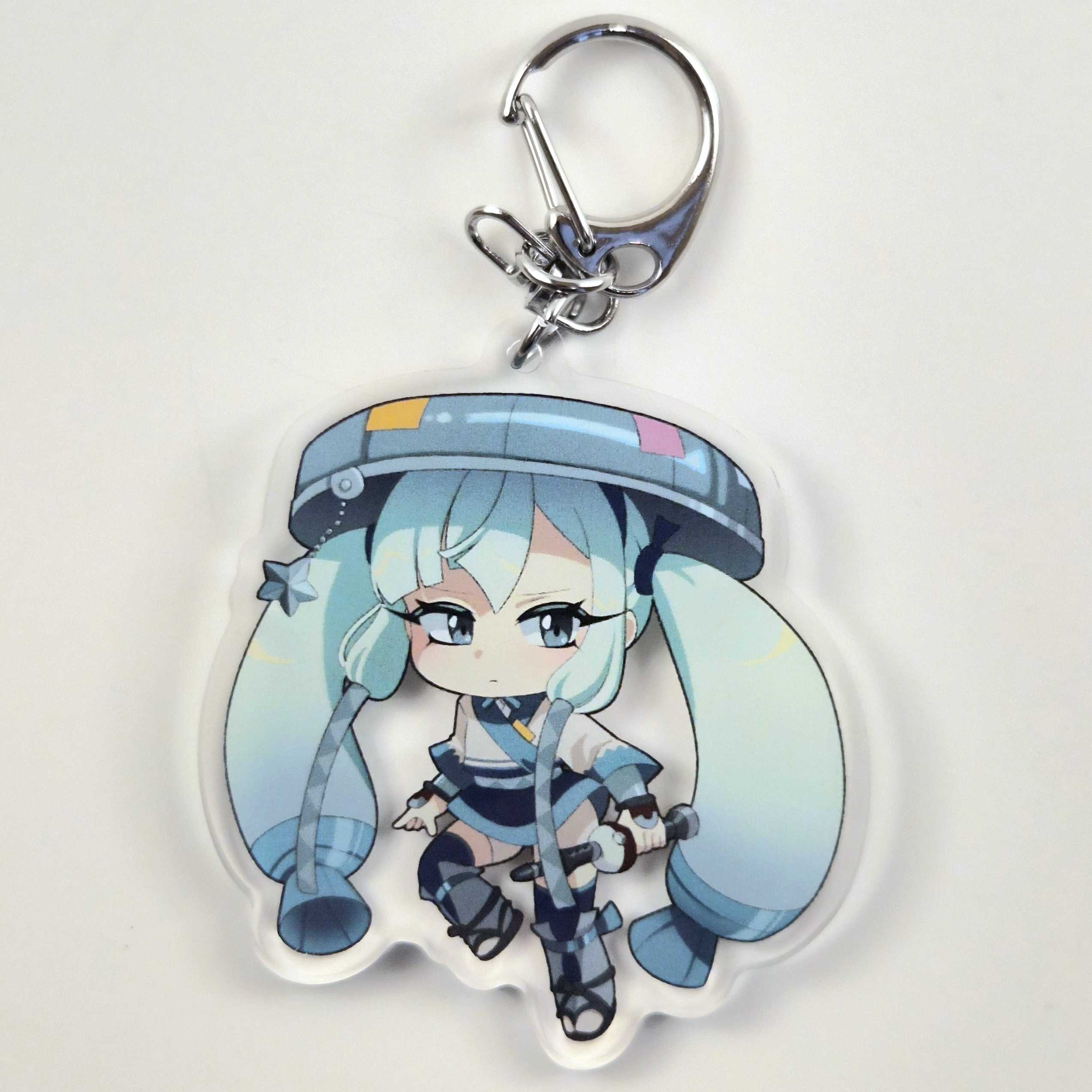 Steel Type Miku Acrylic Keychain