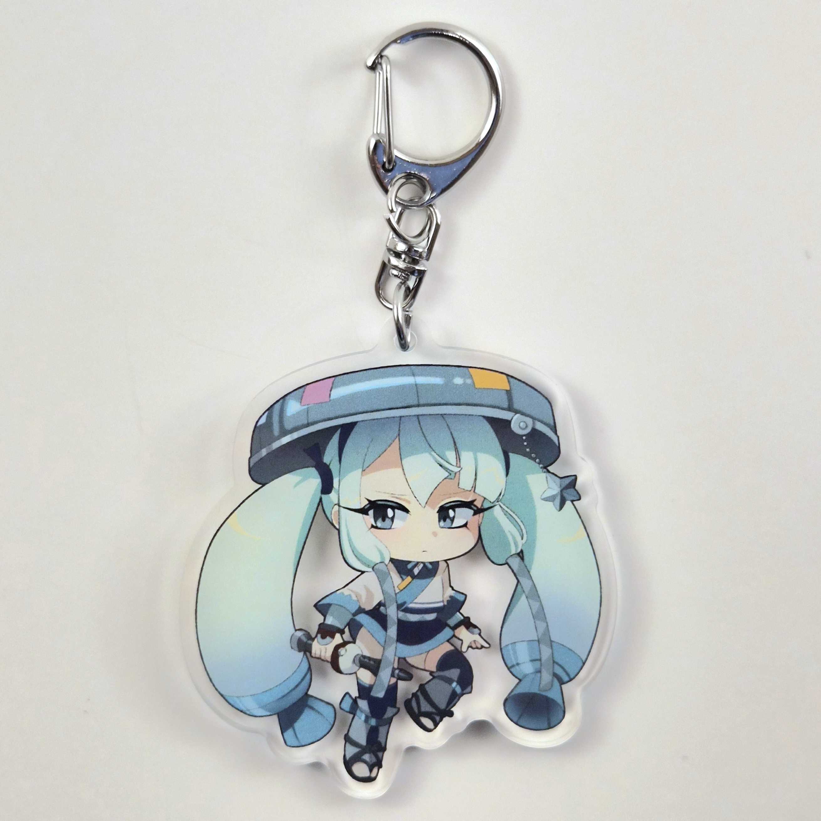 Steel Type Miku Acrylic Keychain