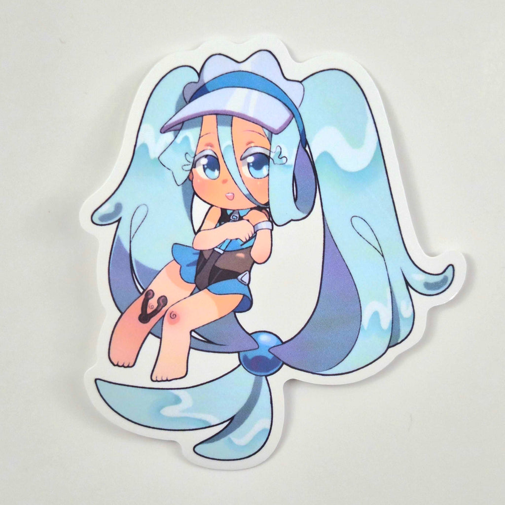 Water Type Miku Vinyl Sticker